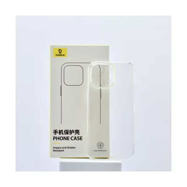 СИЛІКОНОВИЙ ЧОХОЛ BASEUS SIMPLE CASE ДЛЯ IPHONE 14 CLEAR ARAJ000602