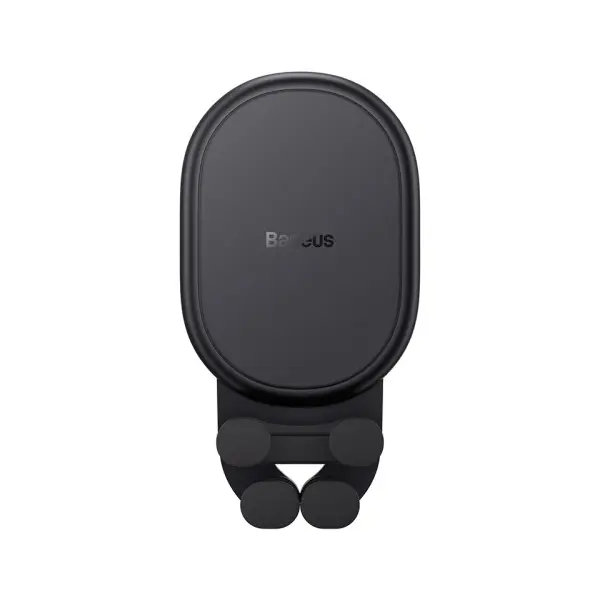 БЕЗДРОТОВИЙ АВТОМОБІЛЬНИЙ ЗАРЯДНИЙ ПРИСТРІЙ BASEUS STABLE GRAVITATIONAL WIRELESS CHARGING CAR MOUNT PRO 15W, ЧОРНИЙ SUWX030001