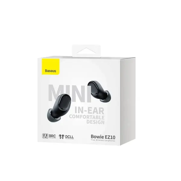 MR4_54376 Навушники baseus bowie ez10 true wireless earphones, чорний a00054300116-z1 