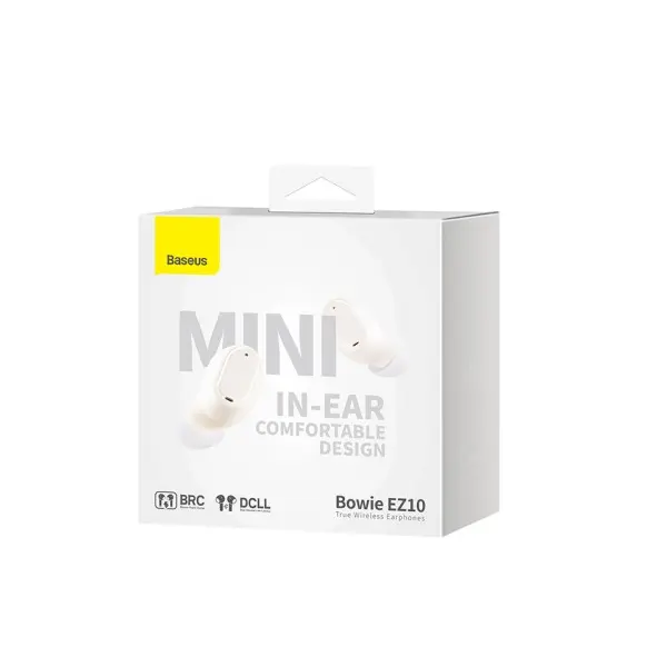 MR4_54388 Навушники baseus bowie ez10 true wireless earphones, білий a00054300226-z1 