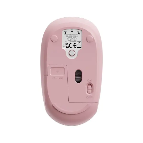КОМПЮТЕРНА МИШКА BASEUS F01B TRI-MODE WIRELESS MOUSE BABY РОЖЕВИЙ B01055503413-00