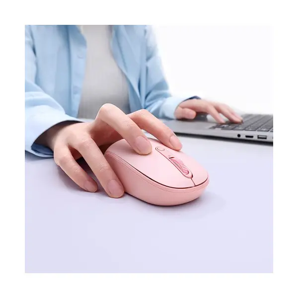 КОМПЮТЕРНА МИШКА BASEUS F01B TRI-MODE WIRELESS MOUSE BABY РОЖЕВИЙ B01055503413-00