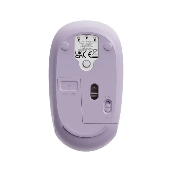 КОМПЮТЕРНА МИШКА BASEUS F01B TRI-MODE WIRELESS MOUSE NEBULA ПУРПУРОВИЙ B01055503513-00