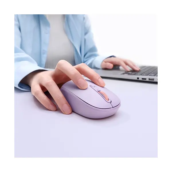 КОМПЮТЕРНА МИШКА BASEUS F01B TRI-MODE WIRELESS MOUSE NEBULA ПУРПУРОВИЙ B01055503513-00