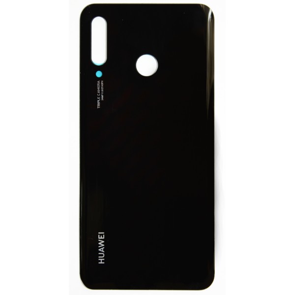 MR1_86848 Задня частина корпуса для huawei p30 lite (24mp), чорний PRC