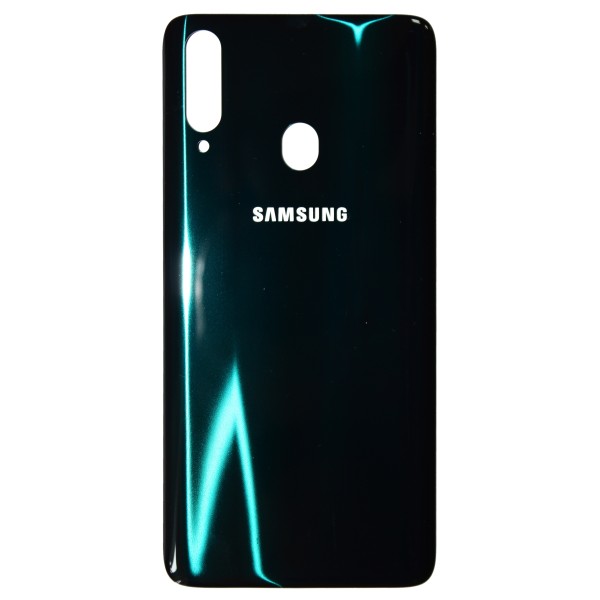 MR1_86863 Задня частина корпуса для samsung galaxy a20s sm-a207, чорний, original prc PRC