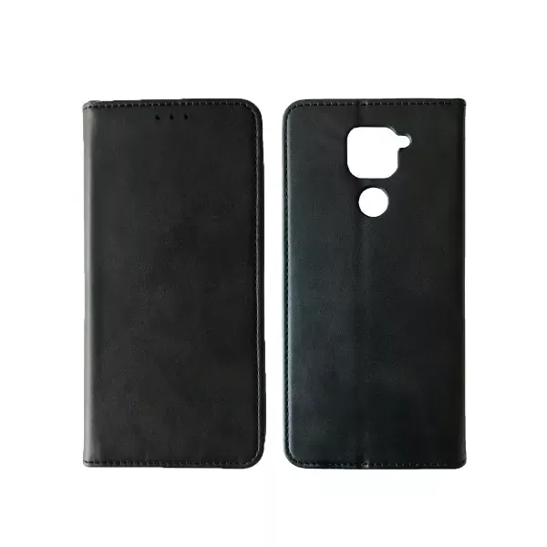 MR4_54271 Чохол-книжка black tpu magnet для redmi note 9, чорний 