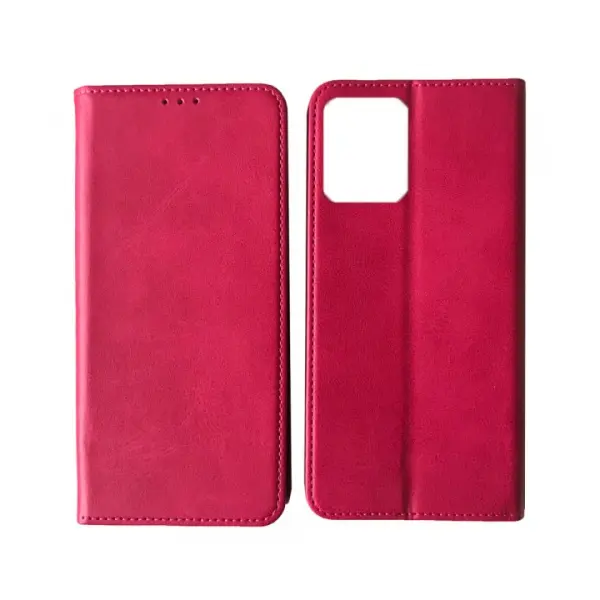 MR4_54325 Чохол-книжка black tpu magnet для redmi 13c, poco c65 рожевий 