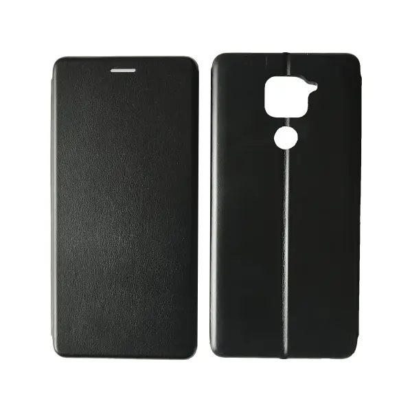 MR4_54735 Чохол-книжка level для redmi note 9, чорний 
