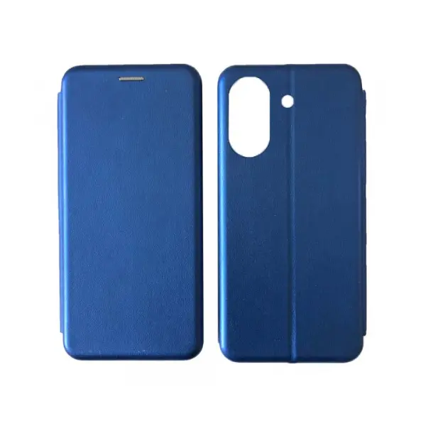ЧОХОЛ-КНИЖКА LEVEL ДЛЯ REDMI 13C, POCO C65 СИНІЙ