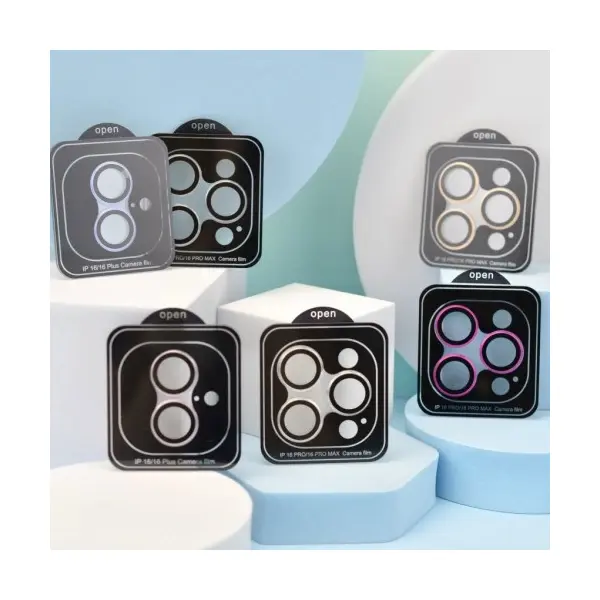 ЗАХИСНЕ СКЛО CAMERA METAL ДЛЯ IPHONE 11 PRO, 11 PRO MAX РОЖЕВИЙ