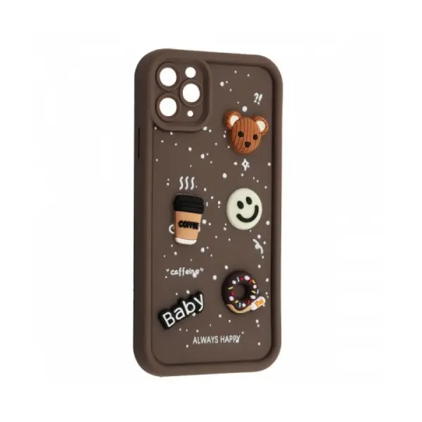 ЧОХОЛ HAPPY DONUT CASE ДЛЯ IPHONE 12 PRO MAX BROWN