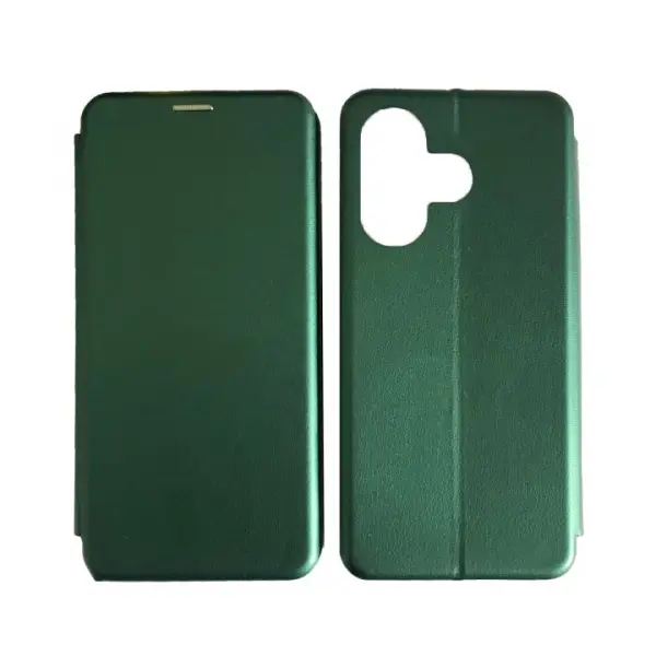 MR4_54800 Чохол-книжка level для redmi 13 midnight зелений 
