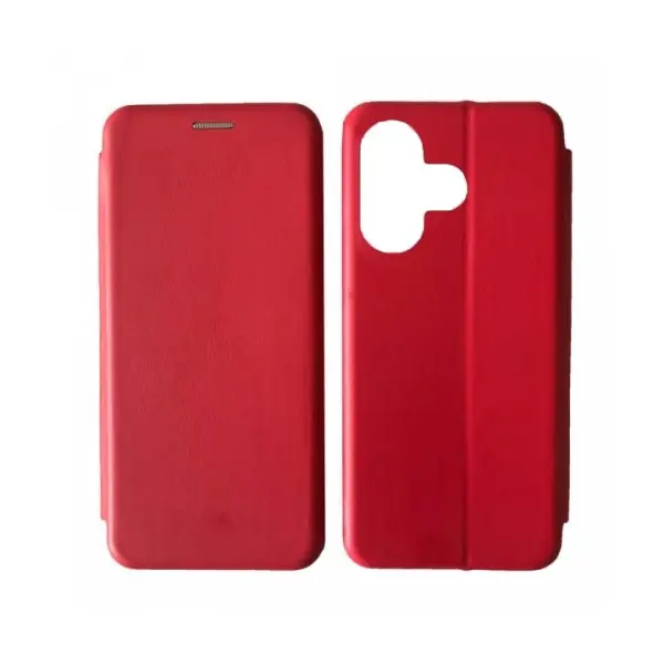 MR4_54803 Чохол-книжка level для redmi 13 червоний 