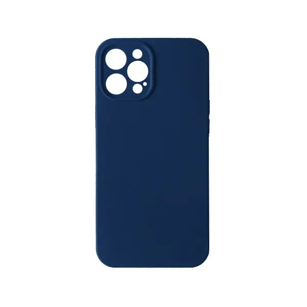 ЧОХОЛ SILICONE CASE FULL CAMERA COPY ДЛЯ IPHONE 12 PRO (63) DEEP NAVY