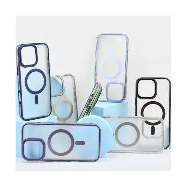 ЧОХОЛ PERFECT CASE WITH MAGSAFE ДЛЯ IPHONE 14 PRO MAX TITANIUM LIGHT СИНІЙ