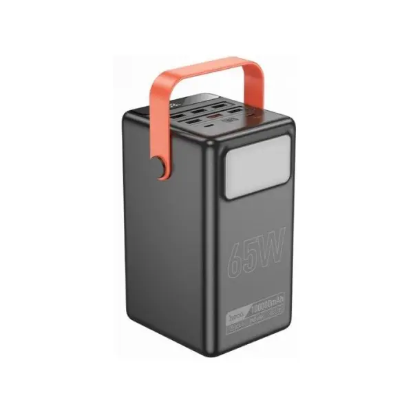 MR4_56669 Зовнішній акумулятор power bank hoco db03 max centurion 65w fully compatible pb, lamp, 100 000mah, чорний 