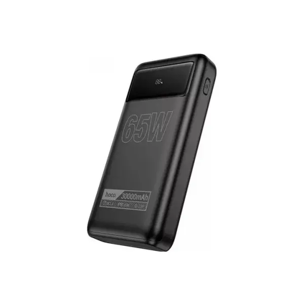 ЗОВНІШНІЙ АКУМУЛЯТОР POWER BANK HOCO DB81 APOLLO PD65W FULLY COMPATIBLE POWER BANK 30 000MAH, ЧОРНИЙ