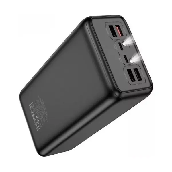 ЗОВНІШНІЙ АКУМУЛЯТОР POWER BANK HOCO DB81A APOLLO PD65W FULLY COMPATIBLE POWER BANK 50 000MAH, ЧОРНИЙ