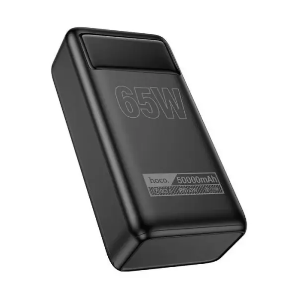 MR4_57122 Зовнішній акумулятор power bank hoco db81a apollo pd65w fully compatible power bank 50 000mah, чорний 