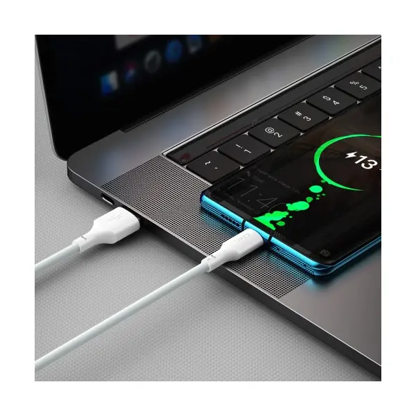 MR4_56014 Кабель baseus simple wisdom data cable kit usb-a to type-c 5a (2pcs, set) 1.5m, білий tzcatzj-02 