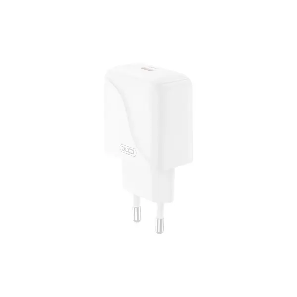 MR4_57271 Мережевий зарядний пристрій xo l141 20w single type-c fast charger, білий 