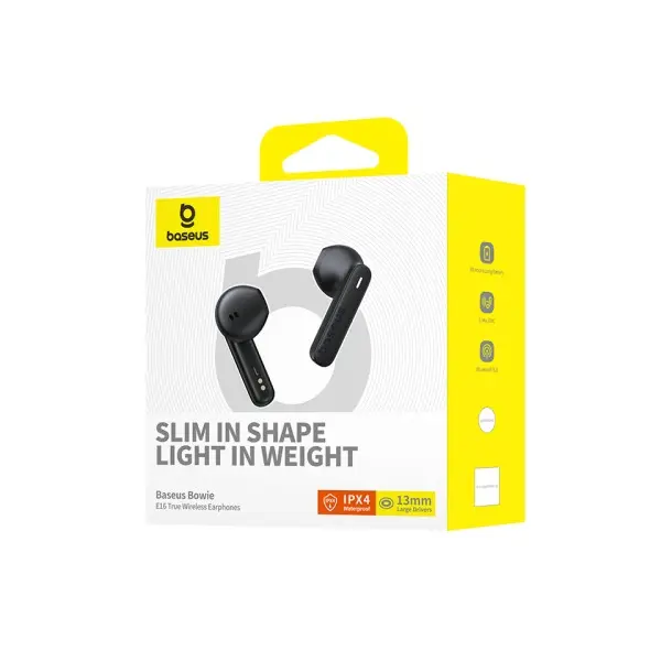 MR4_56155 Навушники baseus bowie e16 true wireless earphones, чорний a00061900113-01 