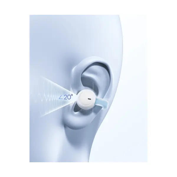 НАВУШНИКИ BASEUS AIRGO 1 RING OPEN-EAR TWS EARBUDS, БІЛИЙ A00069201223-00
