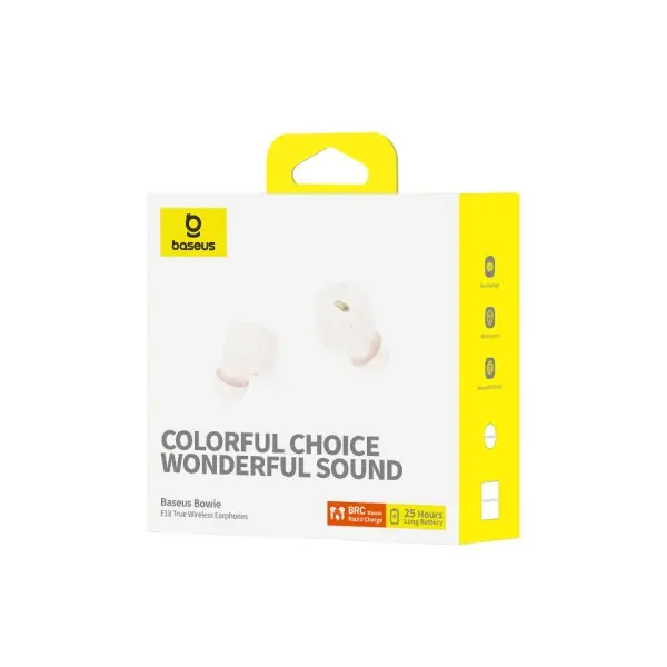 MR4_56162 Навушники baseus bowie e18 true wireless earphones, білий a00023800223-00 