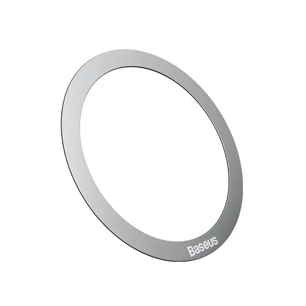 MR4_56326 Пластина для magsafe baseus halo series magnetic metal ring (2pcs, pack), сірий pcch000012 