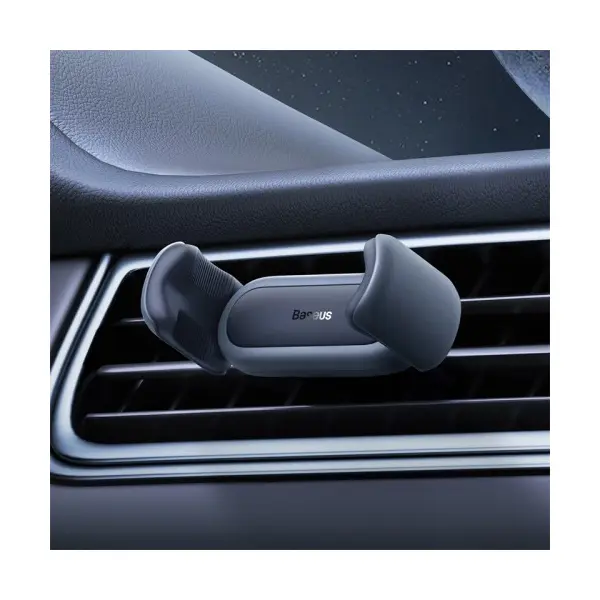 АВТОТРИМАЧ BASEUS STEEL CANNON 2 AIR OUTLET CAR MOUNT, ЧОРНИЙ SUGP000001