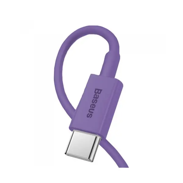 MR4_56101 Кабель pd baseus superior series fast charging data cable type-c to lightning pd 20w 1m пурпуровий cays001505 