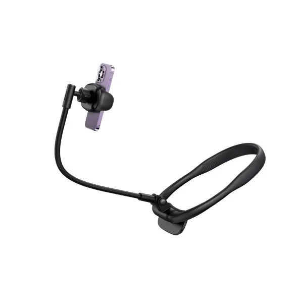 ТРИМАЧ НА ШИЮ, СТІЛ BASEUS COMFORT JOY SERIES NECK PHONE HOLDER, ЧОРНИЙ LUGB000001