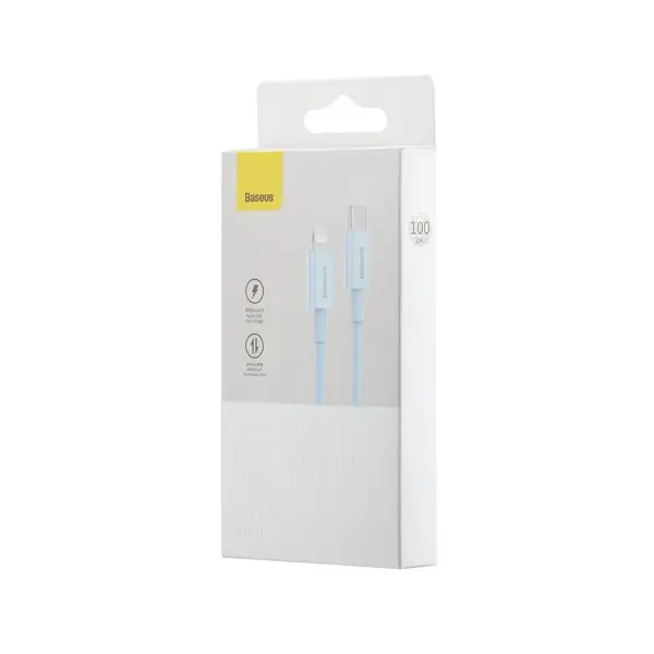 MR4_56114 Кабель pd baseus superior series fast charging data cable type-c to lightning pd 20w 1m синій cays001903 
