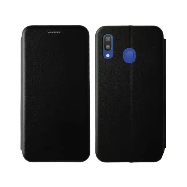 ЧОХОЛ-КНИЖКА LEVEL ДЛЯ SAMSUNG A20, 30 (A205, 305), ЧОРНИЙ