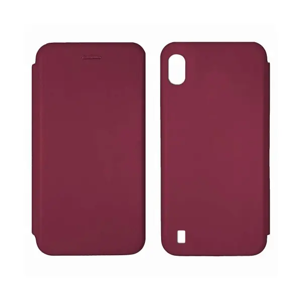 ЧОХОЛ-КНИЖКА LEVEL ДЛЯ SAMSUNG A10 (A105F) MARSALA