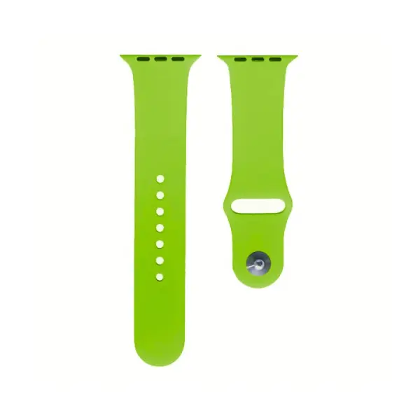 РЕМІНЕЦЬ ДЛЯ APPLE WATCH SILICONE 42, 44MM S (31) LIME ЗЕЛЕНИЙ
