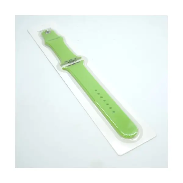 РЕМІНЕЦЬ ДЛЯ APPLE WATCH SILICONE 42, 44MM S (31) LIME ЗЕЛЕНИЙ