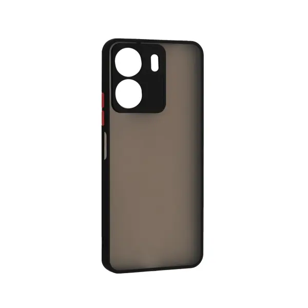 MR4_58202 Чохол-бампер захисний gingle matte case redmi 13c, poco c65, чорний 