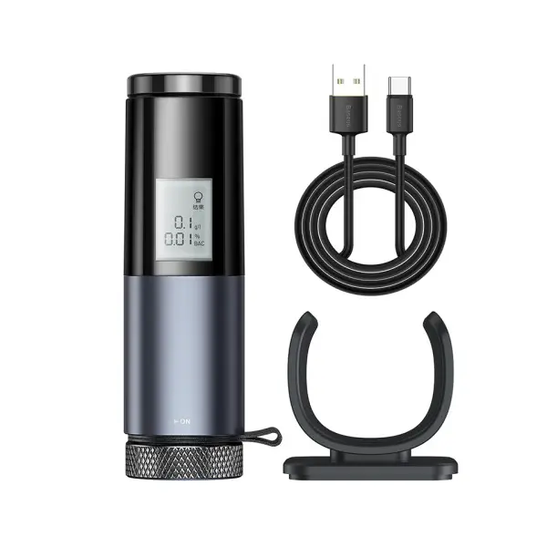АЛКОТЕСТЕР BASEUS DIGITAL ALCOHOL TESTER, ЧОРНИЙ CRCX-01