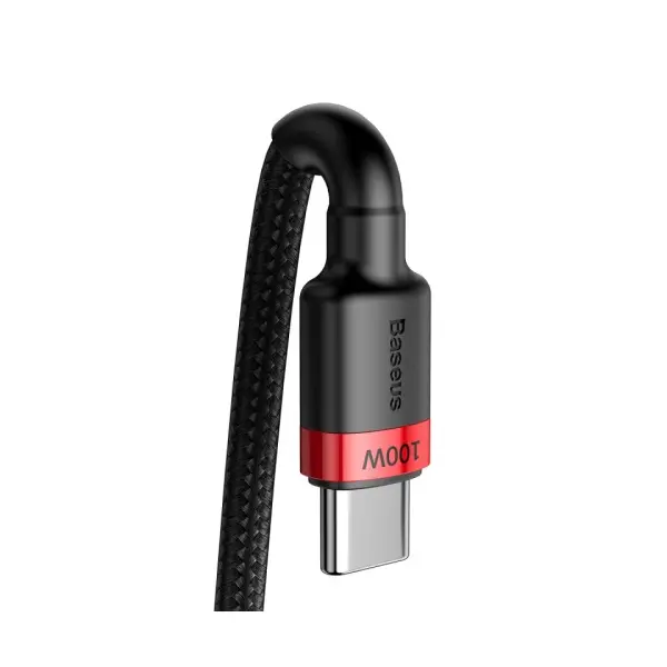 MR4_57750 Кабель pd baseus cafule pd2.0 100w type-c для type-c cable (20v 5a)2m червоний+чорний catklf-al91 