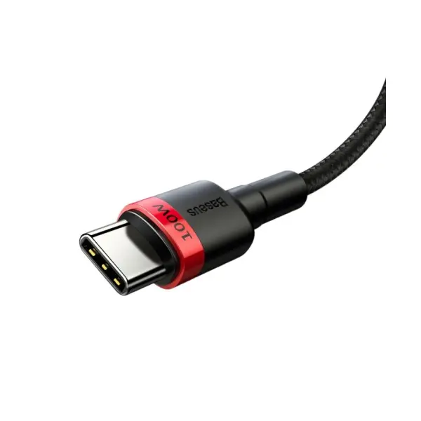 MR4_57750 Кабель pd baseus cafule pd2.0 100w type-c для type-c cable (20v 5a)2m червоний+чорний catklf-al91 