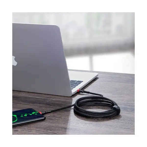 MR4_57750 Кабель pd baseus cafule pd2.0 100w type-c для type-c cable (20v 5a)2m червоний+чорний catklf-al91 