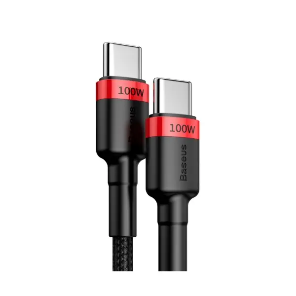 MR4_57750 Кабель pd baseus cafule pd2.0 100w type-c для type-c cable (20v 5a)2m червоний+чорний catklf-al91 