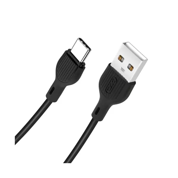 MR4_57302 Кабель xo nb200 usb cable для type-c 2.1a, 2m, чорний 