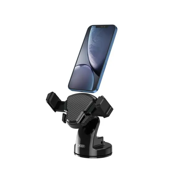 АВТОТРИМАЧ XO C88 SUCTION CUP CAR BRACKET ONE-TOUCH LOCK ДЛЯ STABLE TRAVEL, ЧОРНИЙ