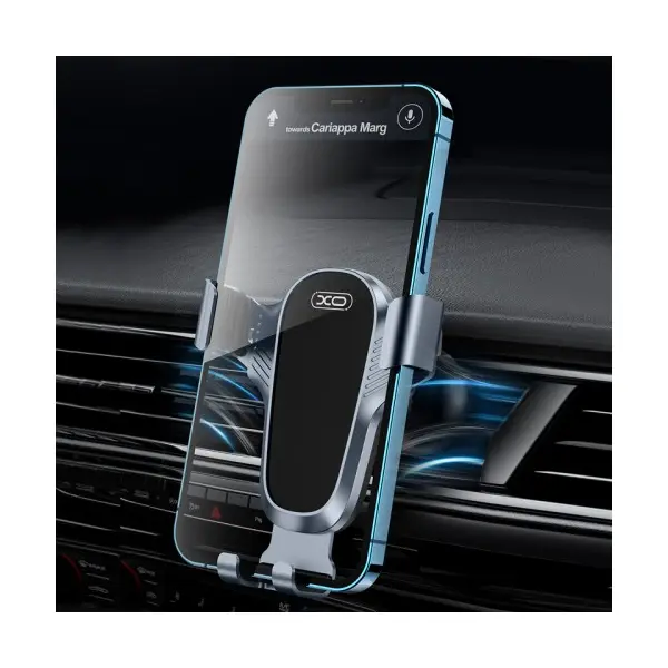 АВТОТРИМАЧ XO C86 CAR AIR OUTLET BRACKET, ЧОРНИЙ