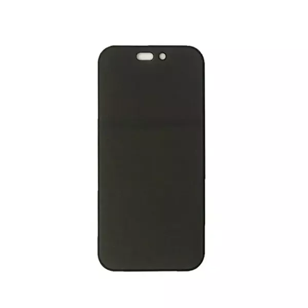 MR4_58154 Захисне скло privacy glass (анти-шпигун) для iphone 14 pro, чорний (тех. пак) 