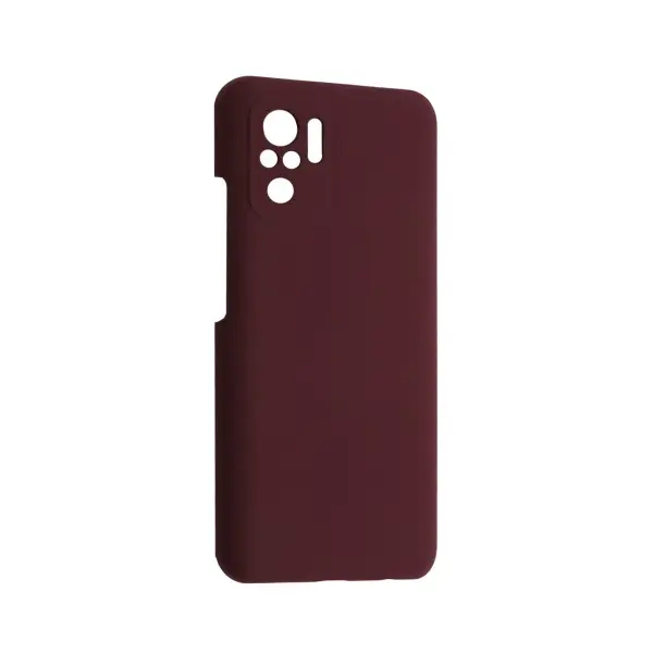 ЧОХОЛ SILICONE CASE LUXURY ДЛЯ REDMI NOTE 10, 10S MARSALA