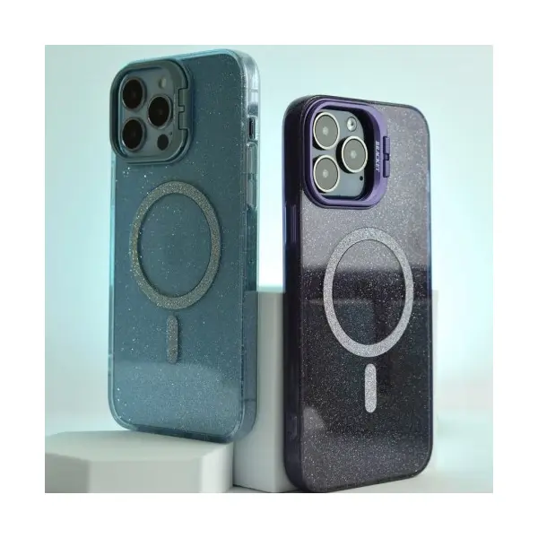 MR4_58661 Чохол pro crystalshine fortable magsafe для iphone 16 plus clear PRC